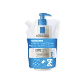 LA ROCHE POSAY Lipikar syndet AP+ crème lavante relipidante anti-irritations 400ml + éco-recharge 400ml