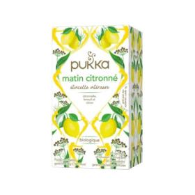 PUKKA Matin citronné biologique 20 sachets