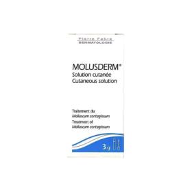 PIERRE FABRE Molusderm solution cutanée 3g