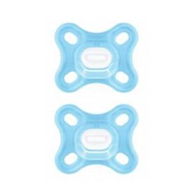 MAM Comfort 2 sucettes silicone bleu 0-6 mois