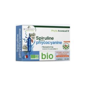 3 CHÊNES Phyto Aromicell R spiruline dosée en phycocyanine bio 20 ampoules