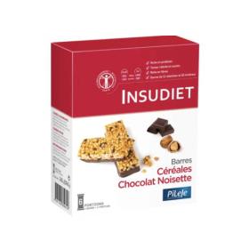 PILEJE Insudiet 6 barre céréales chocolat noisette 240g