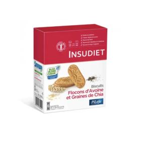 PILEJE Insudiet flocon d'avoine et graines de chia 6 sachet de 3 biscuits