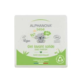 ALPHANOVA Bébé gel lavant solide bio 100g