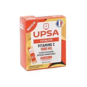 UPSA Vitalité vitamine C 1000mg 10 sachets-doses