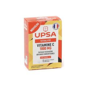 UPSA Vitalité vitamine C 1000mg 20 comprimés à croquer