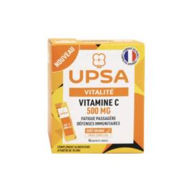 UPSA Vitalité vitamine C 500mg 10 sachets-doses