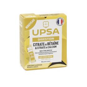 UPSA Digestion citrate de bétaïne & citrate de calcium 10 sachet-dose