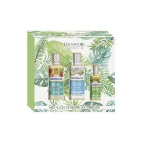 NATESSANCE Coffret mes huiles de beauté bio