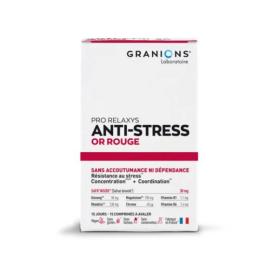GRANIONS Anti stress or rouge 15 comprimés