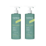 NOREVA Exfoliac gel moussant intensif lot 2x400ml