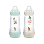 MAM Easy start 2 biberons anti-colique +4 mois débit 3 320ml