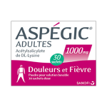 SANOFI Aspégic adultes 1000mg 30 sachets dose