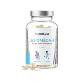 NUTRI & CO Les oméga-3 120 gélules