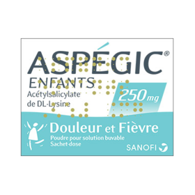 SANOFI Aspégic enfants 250mg 20 sachets dose