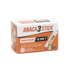 ANACA 3 Minceur 12 en 1 14 sticks