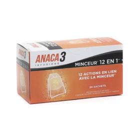 ANACA 3 Minceur 12 en 1 24 sachets