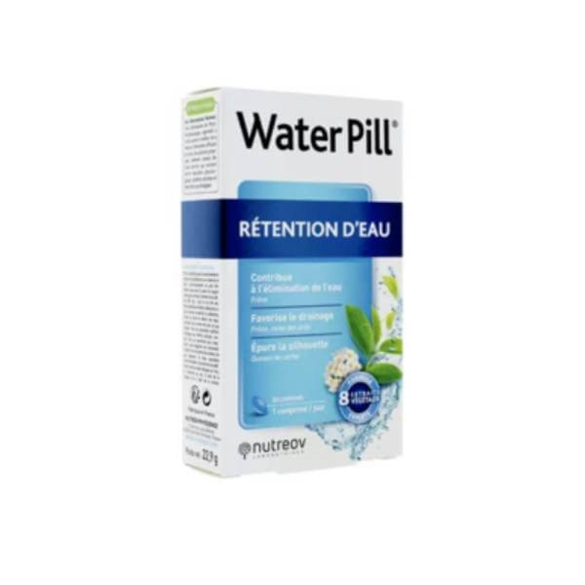 NUTREOV Water Pill rétention d'eau 30 comprimés Parapharmacie
