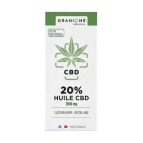 GRANIONS CBD 20% flacon-gouttes 10ml