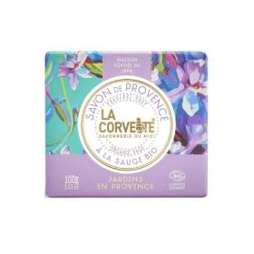 LA CORVETTE Savon de Provence à la sauge bio 100g