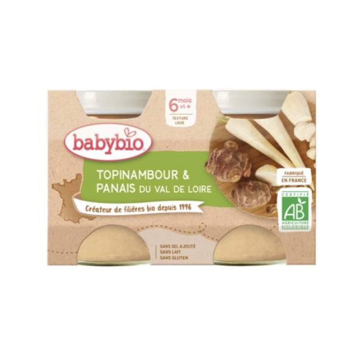 Babybio Topinambour Panais 6 Mois Et Bio 2 Pots De 130g Parapharmacie Pharmarket