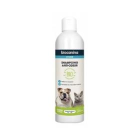 BIOCANINA Shampoing anti-odeur chien et chat bio 240ml