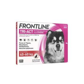 FRONTLINE Tri-act chiens 40-60 kg 3 pipettes