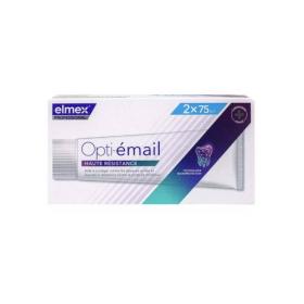 ELMEX Opti-émail dentifrice haute résistance lot 2x75ml