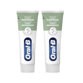 ORAL B Dentifrice gencives purify lot 2x75ml