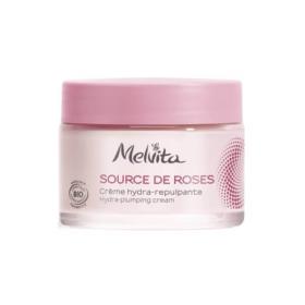 MELVITA Source de roses crème hydra-repulpante bio 50ml