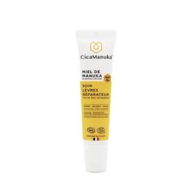 CICAMANUKA Soin lèvres réparateur au miel de manuka IAA15 + bio 15ml