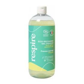 RESPIRE Éco-recharge gel douche pomme sauvage bio 1L