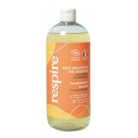 RESPIRE Éco-recharge gel douche pamplemousse romarin bio 1L