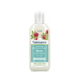 NATESSANCE Shampooing fortifiant ricin bio et kératine végétale 100ml