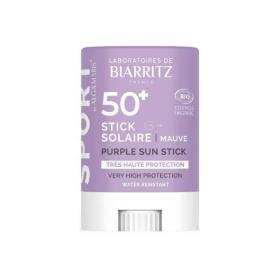 LABORATOIRES DE BIARRITZ Alga Maris sport stick solaire mauve SPF 50+ bio 12g