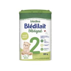 BLEDINA Blédilait premium 2ème âge bledigest 820g