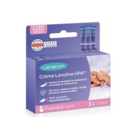 LANSINOH Crème lanoline HPA pour mamelons 3x7ml