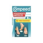 COMPEED 10 pansements ampoules assortiment