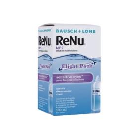 BAUSCH + LOMB ReNu MPS solution multifonctions spécial avion 100ml