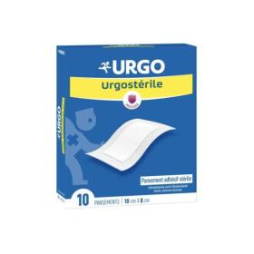 URGO Urgostérile 10cmx8cm 10 pansements