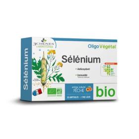 3 CHÊNES Oligo végétal sélénium 20 ampoules