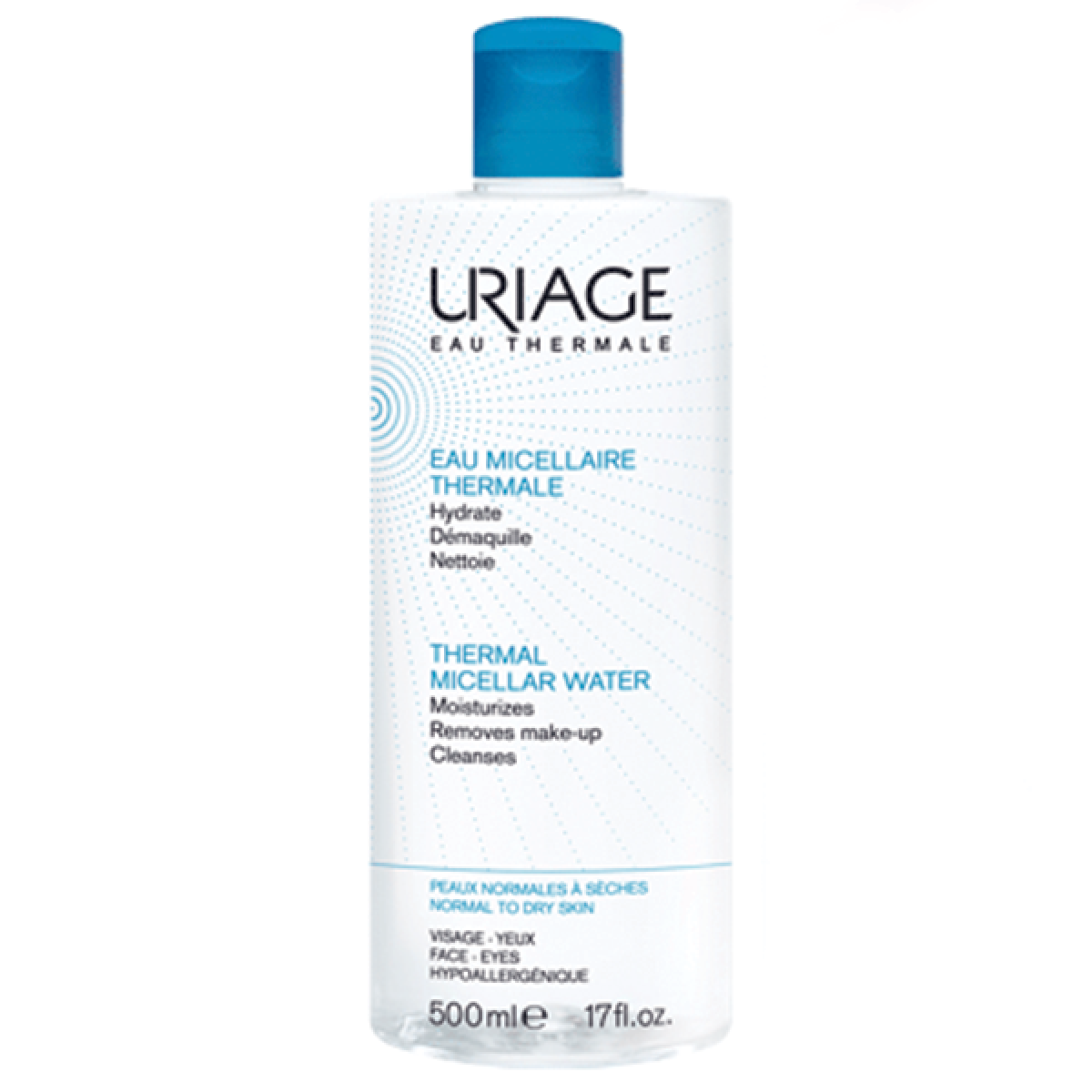Uriage Eau Micellaire Thermale Peaux Normales à Peaux Sèches 500ml Parapharmacie Pharmarket