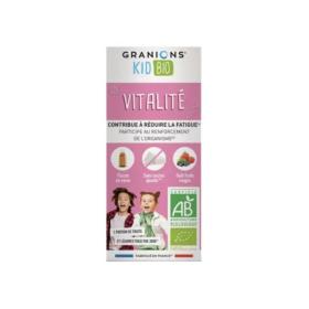 GRANIONS Kid bio vitalité sirop 125ml