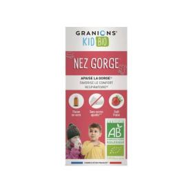 GRANIONS Kid bio nez gorge sirop 125ml