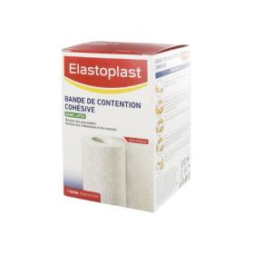 ELASTOPLAST Bande de contention cohésive sans latex blanc 10cmx3,5m