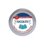 RICQLES Pastilles à la menthe forte sans sucre 45g