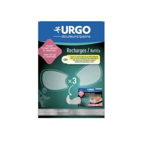 URGO 3 recharges de patch d'éléctrothérapie