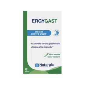 NUTERGIA Ergygast système digestif apaisé 20 sticks