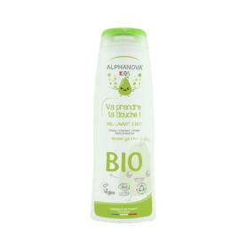 ALPHANOVA Kids va prendre ta douche ! Gel lavant 3en1 poire bio 250ml