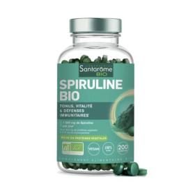 SANTAROME Pure spiruline bio 200 comprimés